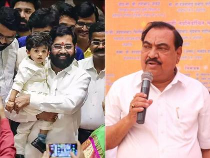 ncp eknath khadse criticised cm eknath shinde govt over flood situation in the state | Maharashtra Political Crisis: “नातवाबरोबर वेळ घालवण्यासाठी मुख्यमंत्र्यांकडे ४ तास, पण शेतकऱ्यांचे अश्रू पुसायला वेळ नाही”