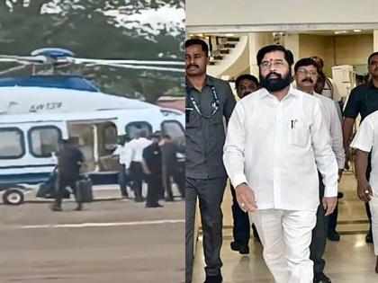 Chief Minister Eknath Shinde brought 7-8 bags from helicopter; 13-14 crore rupees; Sensational claim of Sanjay Raut Nashik, Kolhapur | मुख्यमंत्र्यांच्या हेलिकॉप्टरमध्ये ७-८ बॅगा; त्यात ५०० सफारी, सूट होते का? संजय राऊतांचा आरोप