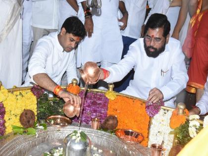 Chief Minister prays to Bhima Shankar that farmers may get good rains in the state and get rid of the crisis | राज्यात चांगला पाऊस पडून शेतकऱ्यांवरचे संकट दूर होवो, मुख्यमंत्र्यांची भीमाशंकराकडे प्रार्थना