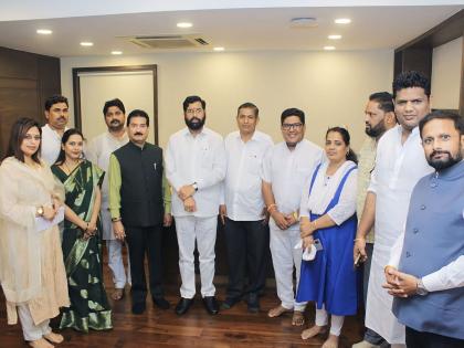 Mumbai: Chief Minister's Mission Mumbai! Discussed with Shiv Sena corporators in Municipal Corporation | Mumbai: मुख्यमंत्र्यांचे मिशन मुंबई! महानगरपालिकेतील शिवसेना नगरसेवकांसोबत केली चर्चा