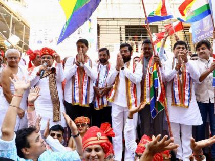 Due to the coalition government, Mahavir Jayanti is unrestricted and excited - Chief Minister Eknath Shinde | युती सरकारमुळे महावीर जयंती निर्बंधमुक्त अन् उत्साहात- मुख्यमंत्री एकनाथ शिंदे