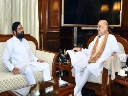 maharashtra deputy cm eknath shinde praised amit shah about becoming the longest serving union home minister in indian history | एकनाथ शिंदे यांनी केले अमित शाह यांचे तोंडभरून कौतुक; बाळासाहेब ठाकरेंचे नाव घेत म्हणाले... maharashtra deputy cm eknath shinde praised amit shah about becoming the longest serving union home minister in indian history | एकनाथ शिंदे यांनी केले अमित शाह यांचे तोंडभरून कौतुक; बाळासाहेब ठाकरेंचे नाव घेत म्हणाले...
