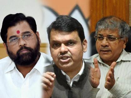 prakash ambedkar reaction over eknath shinde as a chief minister and devendra fadnavis as deputy cm | Maharashtra Political Crisis: “एकनाथ शिंदेंना नियंत्रणात ठेवण्यासाठी देवेंद्र फडणवीसांचा बळी का?”: प्रकाश आंबेडकर