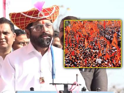 Maratha Reservation: How will the Maratha community get reservation? Chief Minister Eknath Shinde's indicative statement on Shivneri said... | मराठा समाजाला कसं आरक्षण मिळणार? शिवनेरीवरून मुख्यमंत्री एकनाथ शिंदे यांचं सूचक विधान, म्हणाले...