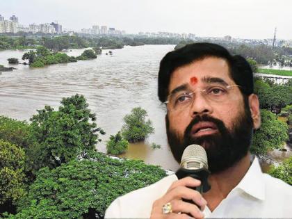 Flood recedes in Pune But the sludge mud in the houses CM eknath Shinde important orders to the system | पुण्यात पूर ओसरला; पण घरांमध्ये गाळ, चिखलाचं साम्राज्य; CM शिंदेंचे यंत्रणेला महत्त्वपूर्ण आदेश