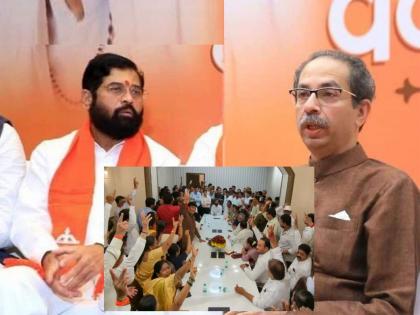 Eknath Shinde: Uddhav Thackeray pushed in Thane, Navi Mumbai and another big city Kalyan-Dombivali, many corporators in Shinde group | Eknath Shinde: ठाणे, नवी मुंबईपाठोपाठ अजून एका मोठ्या शहरात उद्धव ठाकरेंना धक्का, अनेक नगरसेवक शिंदे गटात 