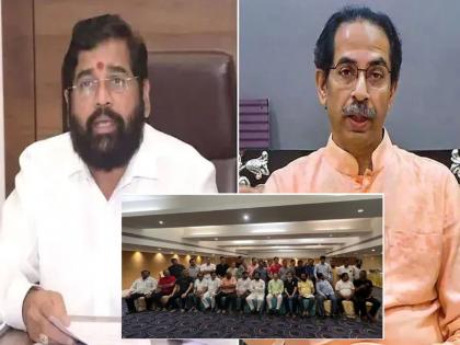 'They' went to Surat and there was excitement in the state, the anniversary of Eknath Shinde's rebellion | ‘ते’ निघाले सुरतेला अन् राज्यात उडाली खळबळ, एकनाथ शिंदेंच्या बंडाची वर्षपूर्ती  