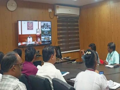 Chief Minister eknath shinde interacted with the teachers of the district on Teachers Day | शिक्षक दिनी मुख्यमंत्र्यांनी साधला जिल्ह्यातील शिक्षकांशी संवाद