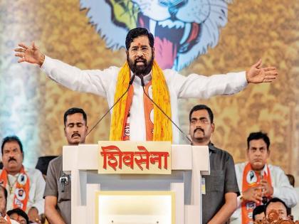 Thane's Shiv Sena- The slogan of Shiv Sena's Thane came true | कुजबुज! ठाण्याची शिवसेना- शिवसेनेचे ठाणे ही घोषणा सर्वार्थाने प्रत्यक्षात आली