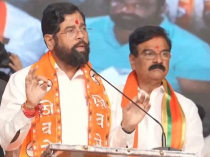 Maharashtra Assembly Vidhan Sabha Election 2024: For the defeat of Vijay Shivtare, many put gods in water; Eknath Shinde's ralley against Ajit Pawar group candidate in Purandar | विजय शिवतारेंच्या पराभवासाठी अनेकजण देव पाण्यात बुडवून बसलेत; एकनाथ शिंदेंची अजितदादांच्या उमेदवाराविरोधात सभा