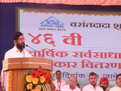 cm Eknath Shinde said The farmers' issues are being worked on seriously | शेतकऱ्यांच्या प्रश्नांवर सरकार गांभीर्याने करतेय काम- एकनाथ शिंदे