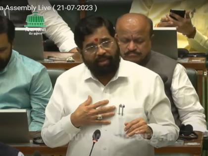 The mechanary was there, but unfortunately could not be used; Eknath Shinde gave information about Irshalwadi landslide in Vidhansabha | यंत्रणा होती, परंतू दुर्दैवाने वापरू शकलो नाही; एकनाथ शिंदेंनी सभागृहाला दिली इर्शाळवाडीची माहिती