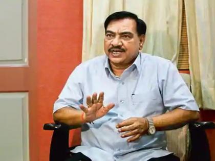 Eknath Khadse: I did not lick anyone's feet, nor did I sneeze, eknath khadase on girish mahajan | Eknath Khadse: मी कुणाचे पाय चाटले नाहीत, ना हांजीहांजी केली, खडसेंचा महाजनांना टोला