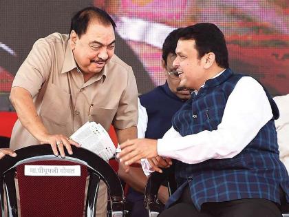 Eknath Khadse's explanation, relations with Fadnavis and girish mahajan did not deteriorate | खडसेंचं स्पष्टीकरण, फडणवीसांसोबतचे संबंध बिघडलेले नाहीत, पण...