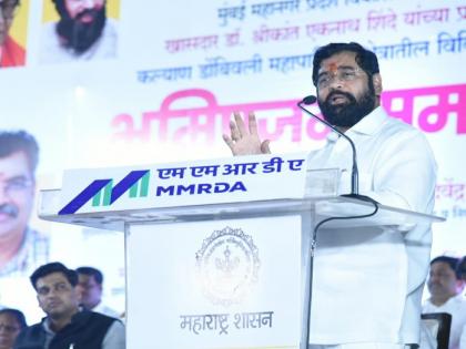 Sheelphata to Bhiwandi multi-level project will be constructed Says CM Eknath Shinde | शीळफाटा ते भिवंडी मल्टी लेव्हल प्रकल्प तयार करण्यात येईल; मुख्यमंत्री एकनाथ शिंदे यांची ग्वाही