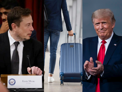 Elon Musks will have to close shop, pack up and go back to Africa; Donald Trump directly threatened to enquiery of 'Dodge' | मस्कना दुकान बंद करून आफ्रिकेला परत जावे लागणार; ट्रम्प यांनी थेट दिली 'डॉज' मागे लावण्याची धमकी Elon Musks will have to close shop, pack up and go back to Africa; Donald Trump directly threatened to enquiery of 'Dodge' | मस्कना दुकान बंद करून आफ्रिकेला परत जावे लागणार; ट्रम्प यांनी थेट दिली 'डॉज' मागे लावण्याची धमकी