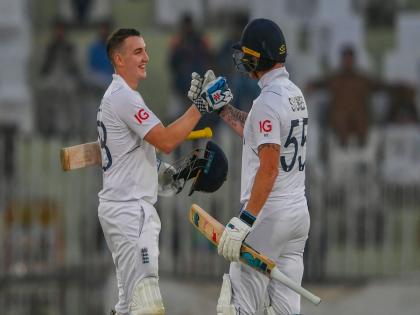 england-made-biggest-score-ever-for-day-one-in-test-match-506-4-breaks-112-years-old-record-aus-vs-sa-cricket-rawalpindi | Pak vs Eng: पाकिस्तानी गोलंदाजांना धु-धु धुतलं, England नं एका दिवसात ठोकल्या ५०६ धावा, ४ शतकंही