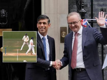 eng vs aus ashes series 2023 Australian Prime Minister Anthony Albanese and England Prime Minister Rishi Sunak have given their reaction on Jonny Bairstow's wicket in the second match | "मी हे शाळेतच शिकलोय...", ऑस्ट्रेलियाच्या पंतप्रधानांचा थेट ऋषी सुनक यांच्यावर हल्लाबोल