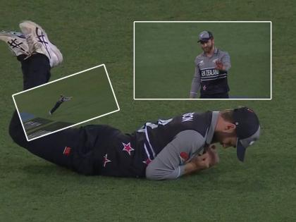 ENG vs NZ Kane Williamson apologized to Jos Buttler for being wrong in claiming the catch  | ENG vs NZ: कॅच घेतल्याचा दावा केल्यामुळे केन विलियमसनने जोस बटलरची मागितली माफी!   