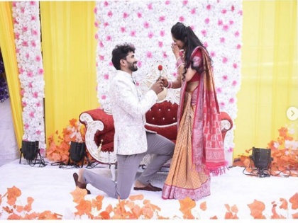 Vijay Andalkar engaged with rupali zankar | या अभिनेता, अभिनेत्रीने केला साखरपुडा, या अभिनेत्याची पहिली बायको आहे टिव्हीवरील प्रसिद्ध अभिनेत्री