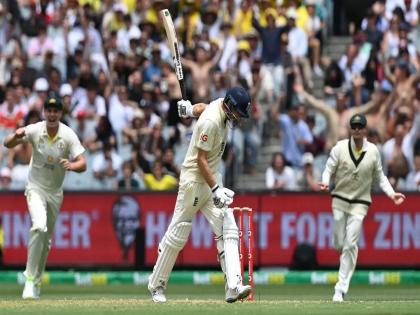 England were bowled out for 185; Australia's dominance remains, 61 for 1 | इंग्लंडला १८५ धावात गुंडाळले; ऑस्ट्रेलियाचे वर्चस्व कायम,१ बाद ६१ अशी मजल