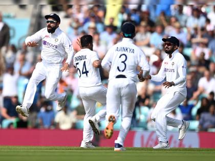 Ind vs Eng 4th Test 2021 Live updates:  History! India win their first Test at Oval since 1971, take 2-1 lead in the series. | India vs England 4th test Live : 'लॉर्ड' शार्दूल पावला, टीम इंडियासाठी धावला; विराट अँड कंपनीनं इतिहास रचला!