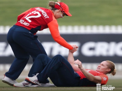 England Women won by 4 wickets (with 7 balls remaining) against India Women in Tri-Nation Women's T20 Series | Tri-Nation Women's T20I Series : टीम इंडियाचा पराभव, इंग्लंडचा 4 विकेट्स राखून विजय