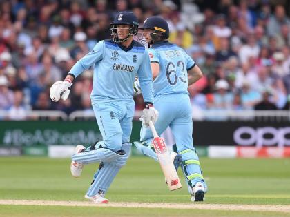 ICC World Cup 2019 :  For the 1st time, England two players scored centuries in a World Cup defeat | ICC World Cup 2019 : वर्ल्ड कपमध्ये असं प्रथमच घडलं, इंग्लंडच्या नावावर 'हा' लाजिरवाणा विक्रम