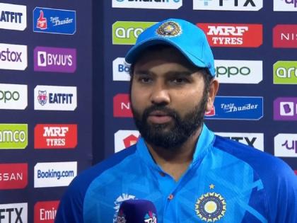 T20 World Cup, IND vs ENG SF Live : Rohit Sharma: "It's pretty disappointing how we turned up today. I thought we still batted pretty well at the back end to get to that score, but we were not good enough with the ball  | T20 World Cup, IND vs ENG SF Live :  आम्ही थोडे नर्व्हस होतो , पण... ! पराभवानंतर रोहित शर्माने गोलंदाजांवर फोडले खापर