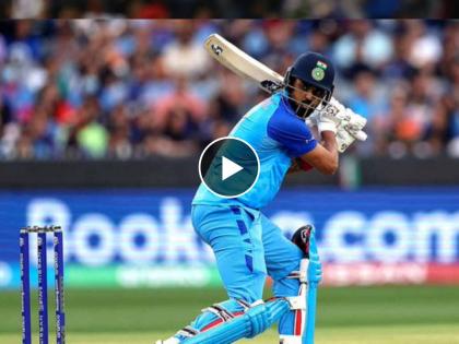 T20 World Cup, IND vs ENG SF Live : KL Rahul departs for 5 in 5 balls  edges a chris woakes delivery for jos buttler to take the catch, Video  | T20 World Cup, IND vs ENG SF Live : KL Rahul ची चौकाराने सुरुवात, पण दुसऱ्याच षटकात इंग्लंडने केला घात; विराटही थोडक्यात वाचला, Video 