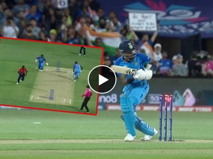 T20 World Cup, IND vs ENG SF Live : Hardik Pandya scored 63 runs from just 33 balls with 4 fours & 5 sixes, Rishabh Pant sacrifice his wicket for hardik, Video | T20 World Cup, IND vs ENG SF Live : ९ चेंडूंत ४६ धावा! Hardik Pandya च्या वादळी खेळीचा विचित्र शेवट; रिषभने केला मोठा 'त्याग', Video 