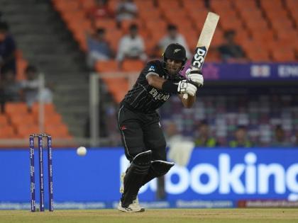 World Cup ENG vs NZ Live : Rachin Ravindra! A stunning 36-ball half-century on his World Cup debut, know about him | World Cup ENG vs NZ Live : पदार्पण गाजवले! राचिन रवींद्रने इंग्लंडला नाचवले; सचिन + राहुल असं ठेवलंय नाव 