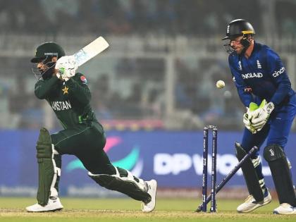 ICC ODI World Cup PAK vs ENG Live : England won by 93 runs,  England have officially qualified for Champions Trophy 2025 | इंग्लंडचा डबल जॅकपॉट! पाकिस्तानला हरवलं अन् २०२५ च्या चॅम्पियन्स ट्रॉफीचं तिकीट पक्कं केलं 