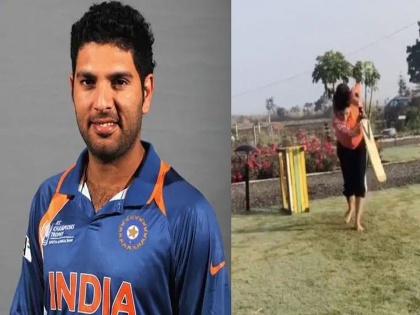 This Bollywood actress has an interest in cricket, was surprised to see cricketer Yuvraj Singh batting! | बॉलिवूडच्या या अभिनेत्रीला आहे क्रिकेटमध्ये रस, बॅटिंग पाहून क्रिकेटर युवराज सिंग झाला थक्क!