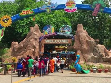 Municipal students' trip to Essel World | महापालिका विद्यार्थ्यांची सहल एस्सेल वर्ल्डला; शैक्षणिक सहलींच्या उद्देशालाच हरताळ!