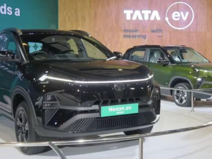 Electric car sales up 14 percent, but Tata's EV fall down; MG will win, Mahindra will come in it | ईलेक्ट्रीक कारची विक्री १४ टक्क्यांनी वाढली, पण टाटाची घसरली; एमजी बाजी मारणार, त्यात महिंद्रा येणार