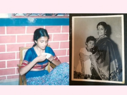 marathi actress amruta subhash share her throwback photos | माझ्या आयुष्यातले सैराट दिवस..., म्हणत अभिनेत्रीने शेअर केले थ्रोबॅक फोटो, तुम्ही ओळखलंत?