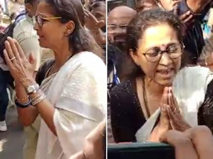 The attack on my house is unfortunate but I am still ready to speak with st workers says Supriya Sule | माझ्या घरावर झालेला हल्ला दुर्दैवी, पण मी आताही बोलायला तयार - सुप्रिया सुळे