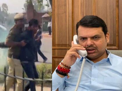 Police in Action in Latur; Devendra Fadnavis called the Director General of Police for role of Parliament attack maharashtra man Amol shinde | लातुरात पोलिसांच्या हालचाली; महाराष्ट्रातील घुसखोराबाबत कळताच फडणवीसांचा पोलीस महासंचालकांना फोन