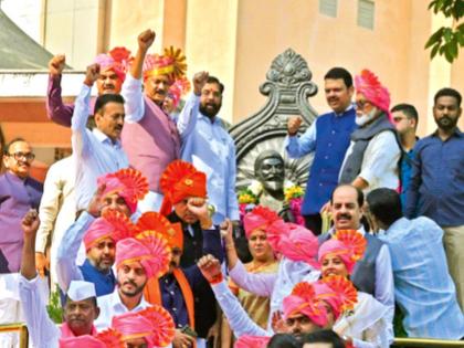 Maharashtra Politics: Cabinet expansion will be delayed? First the selection of names, then the discussion of the leaders of the three parties; Later will come approval from Delhi | मंत्रिमंडळ विस्तार लांबणार? आधी नावांची निवड, मग तीन पक्षांच्या नेत्यांची चर्चा; नंतर येईल दिल्लीकडून मंजुरी Maharashtra Politics: Cabinet expansion will be delayed? First the selection of names, then the discussion of the leaders of the three parties; Later will come approval from Delhi | मंत्रिमंडळ विस्तार लांबणार? आधी नावांची निवड, मग तीन पक्षांच्या नेत्यांची चर्चा; नंतर येईल दिल्लीकडून मंजुरी