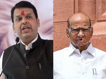 Sharad Pawar's biggest opposition to Maratha reservation! Fadnavis' allegation | मराठा आरक्षणाला सर्वात मोठा विरोध शरद पवारांचाच! फडणवीसांचा आरोप