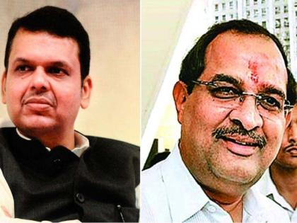 One lakh crores scam; Chief Minister fadnavis sent notice to radhakrushna vikhe-patil | 1 लाख कोटींच्या घोटाळ्याचा आरोप; मुख्यमंत्री फडणवीसांनी विखे-पाटलांना पाठवली नोटीस