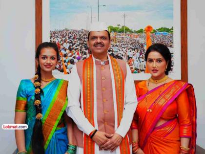 Amruta Fadnavis special post wishesh husband cm devendra fadnavis on his birthday | "...असे जीवन जगत राहा"; 'मिसेस मुख्यमंत्र्यां'ची देवेंद्र फडणवीसांच्या वाढदिवशी खास पोस्ट