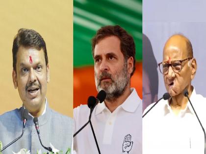 Rahul Gandhi, Sharad Pawar also started going to the temple This is the result of the organized power of saints says Devendra Fadnavis | हिंदू विरोधाच्या मुकाबल्यासाठी संतशक्तीने पाठबळ द्यावे, देवेंद्र फडणवीस यांनी केले आवाहन 