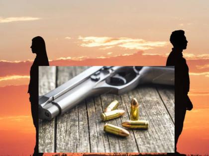 Crime News: Name of the deceased written on the bullets, after that, horrible act of the lover who lost his love | Crime News: गोळ्यांवर लिहिलं मरणाऱ्यांचं नाव, त्यानंतर..., प्रेमात हरलेल्या प्रियकराचं मुलीच्या घरी भयंकर कृत्य