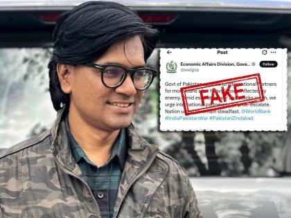 Fact checker Mohammad Zubair worked to debunk fake news and propaganda spread by Pakistani users on social media | पाकच्या अपप्रचाराचे मनसुबे जुबेरने उधळले, १५० ट्वीट करीत चुकीची माहिती आणली उजेडात Fact checker Mohammad Zubair worked to debunk fake news and propaganda spread by Pakistani users on social media | पाकच्या अपप्रचाराचे मनसुबे जुबेरने उधळले, १५० ट्वीट करीत चुकीची माहिती आणली उजेडात