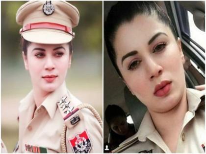 'Inspector' Harin Mann's beautifully clean-bold, stuck to himself! | 'इन्स्पेक्टर' हरलीन मानच्या सुंदरतेने 'क्लीन बोल्ड', स्वतःला अटक करून घेण्याची मागणी !