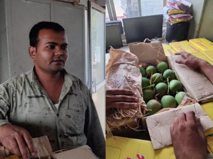 Alphonso Mango of Ratnagiri brought and confiscated as mango of Karnataka Punishment of farmers in Pune market committee for being thieves | रत्नागिरीचा हापूस आणला अन् कर्नाटकचा आंबा म्हणून जप्त केला; पुणे बाजार समितीत चोर समजून शेतकऱ्याला शिक्षा!