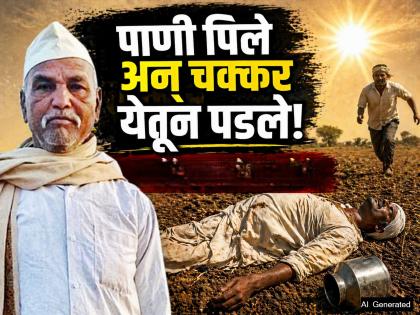 भरदुपारी शेतात राबताना शेतकऱ्याचा जीव गेला; लातूरमध्ये उन्हाच्या झळांनी घेतला चौथा बळी - Marathi News | Heatwave Death Toll Rises to 4 in Latur; 75-Year-Old Farmer Dies in Nilanga while working in field | Latest latur News at Lokmat.com