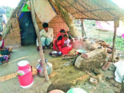 agony of the workers | ...कारखान्यावर दिवाळी तरी कशी गोड लागणार, ऊसतोडणी कामगारांची व्यथा